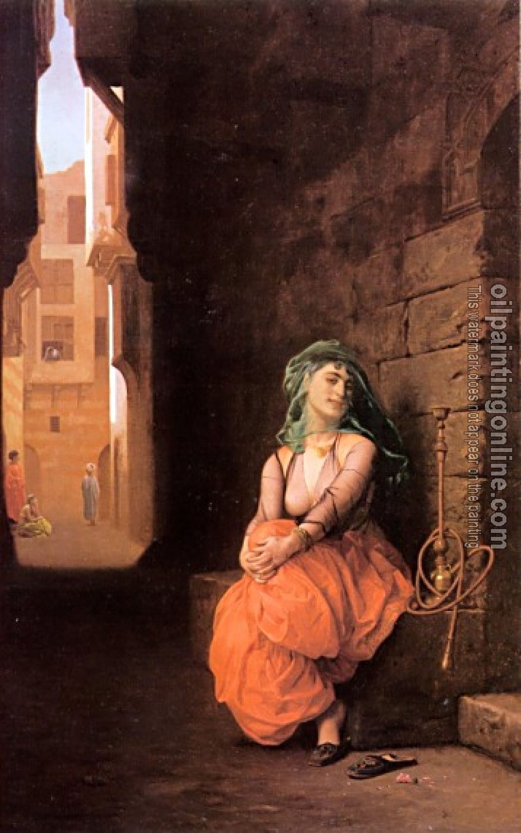 Gerome, Jean-Leon - arab oil painting